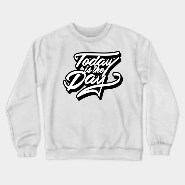 The Day Crewneck Sweatshirt by giantplayful